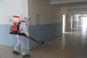Kapaklı’da Okullar Dezenfekte Ediliyor